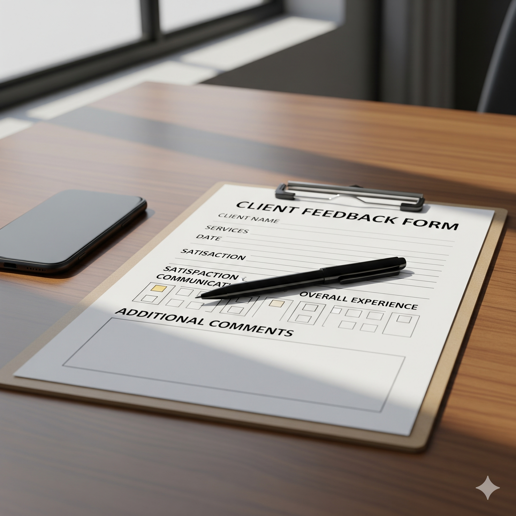 Client Feedback Form